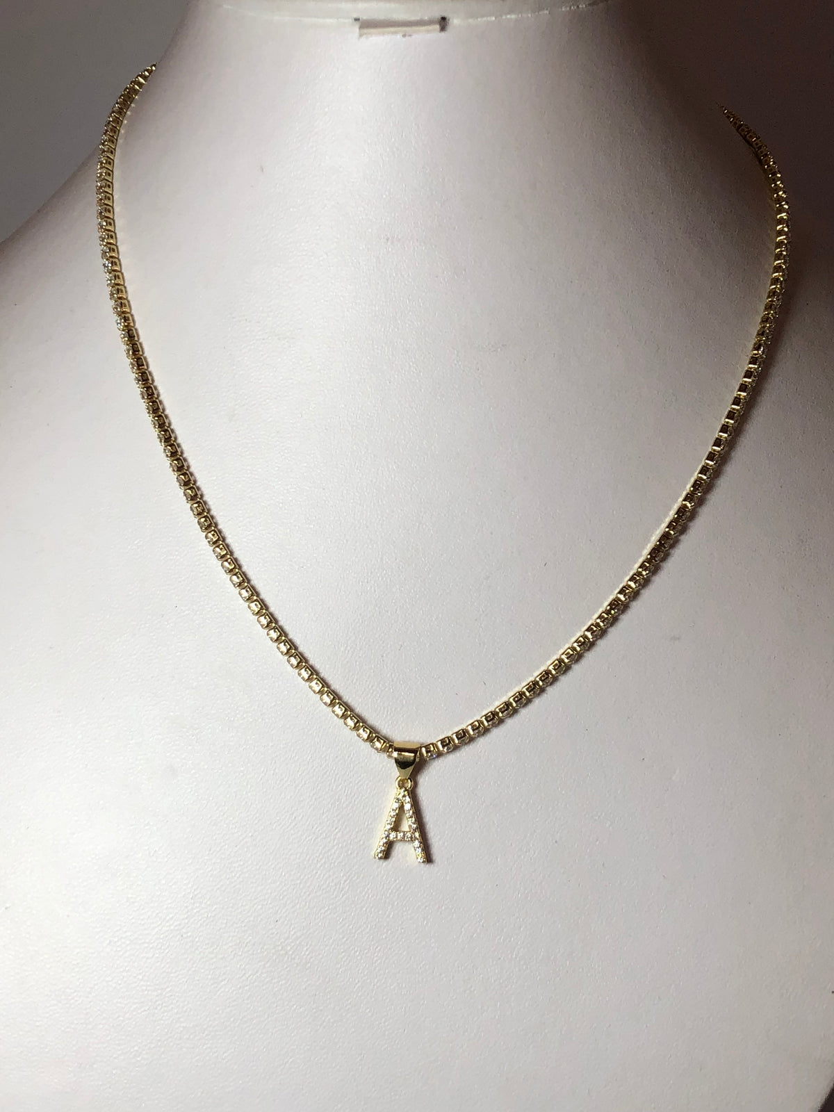 CHOKER LETRA ZIRCONIA