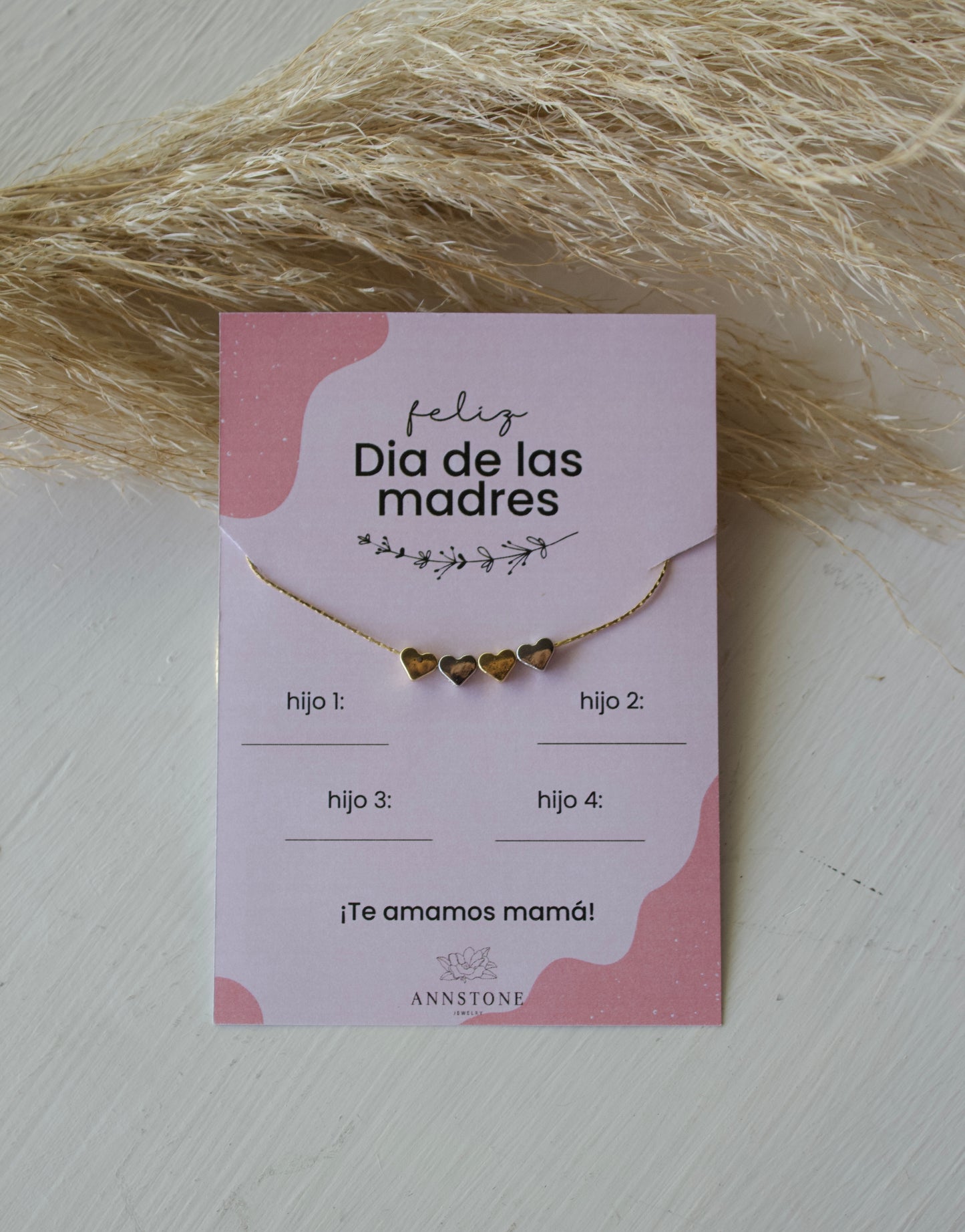 Collar corazón=hijo