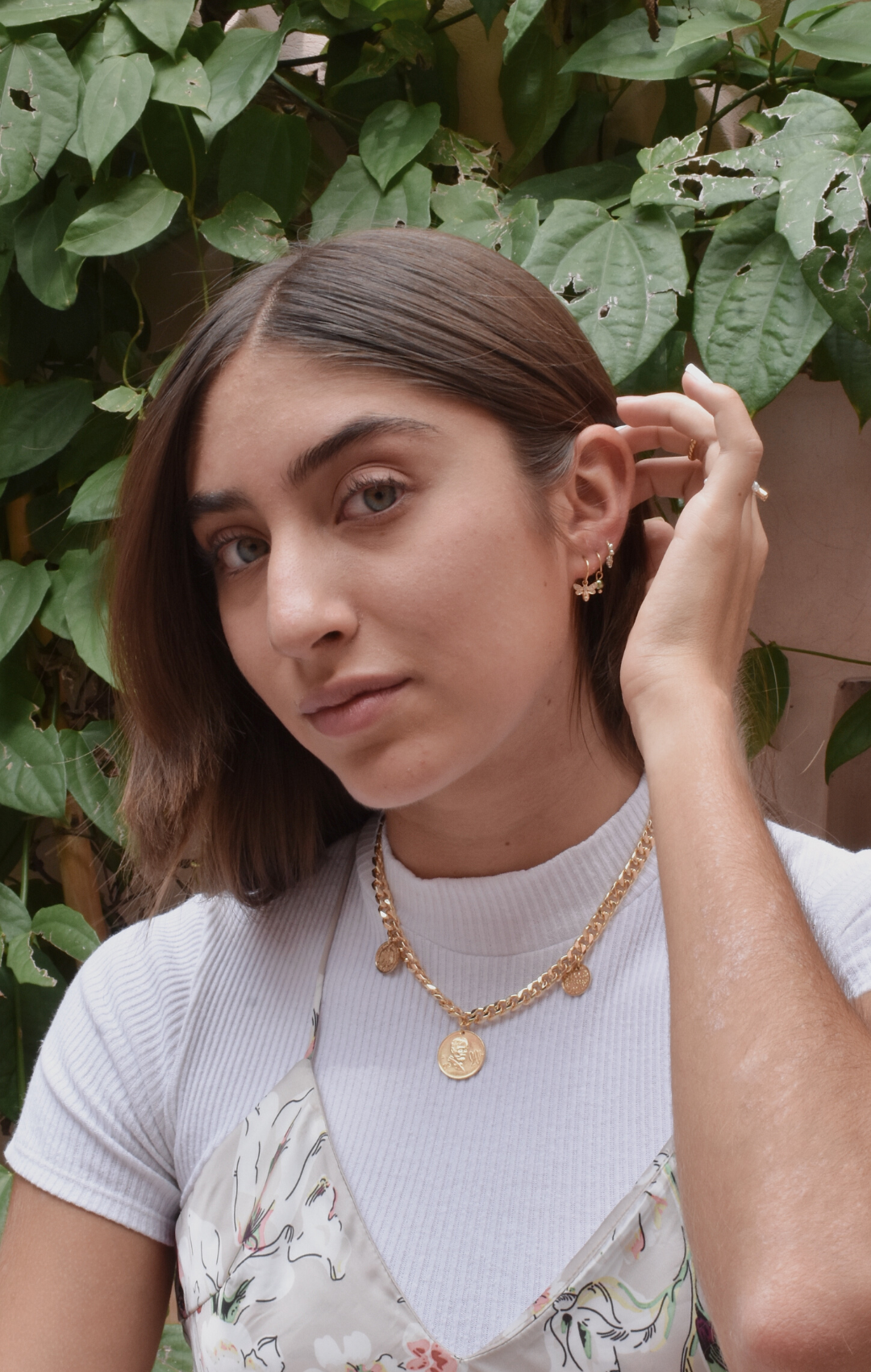 Collar chunky 3 monedas
