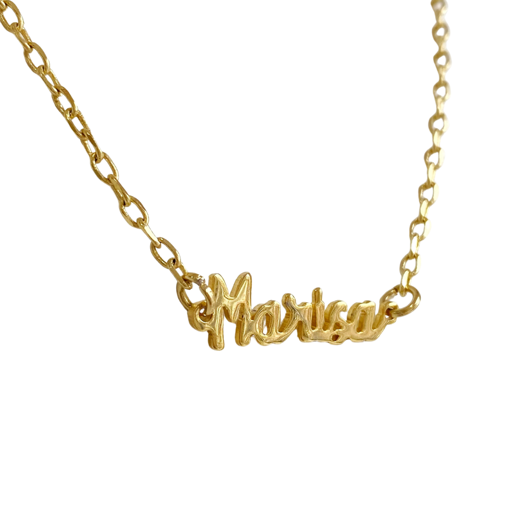 Collar nombre mini