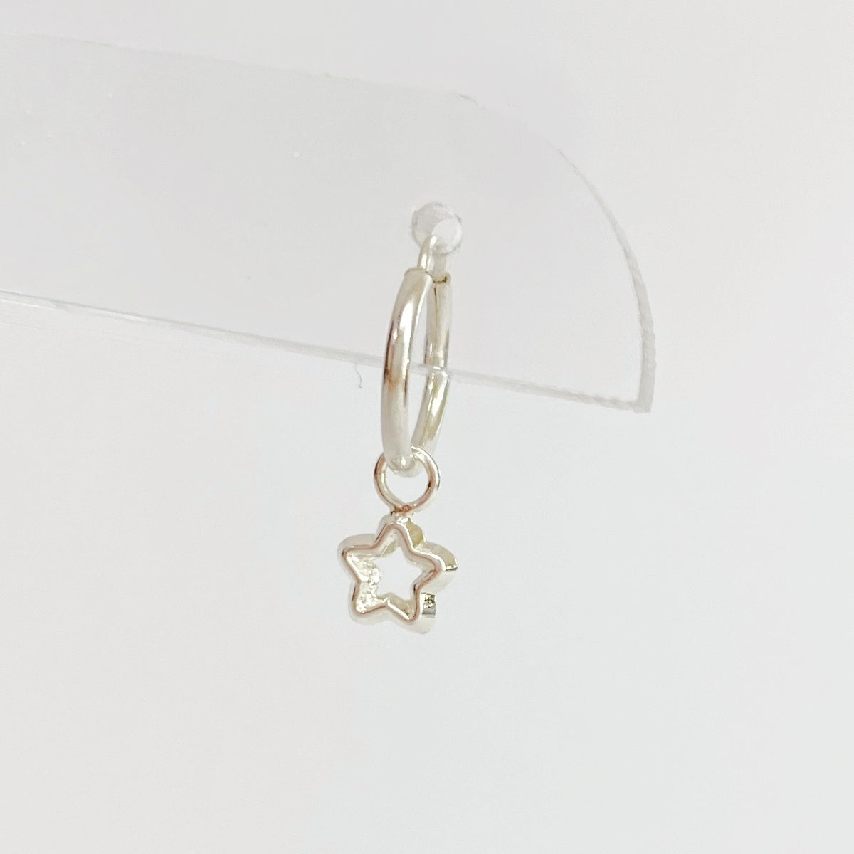 Piercing Estrella hueca .925
