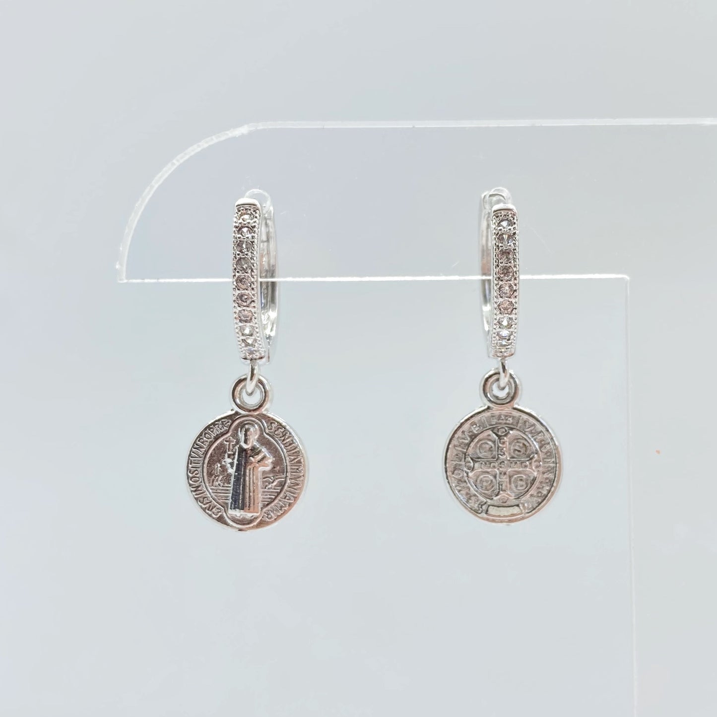 Aretes San Benito zirconia