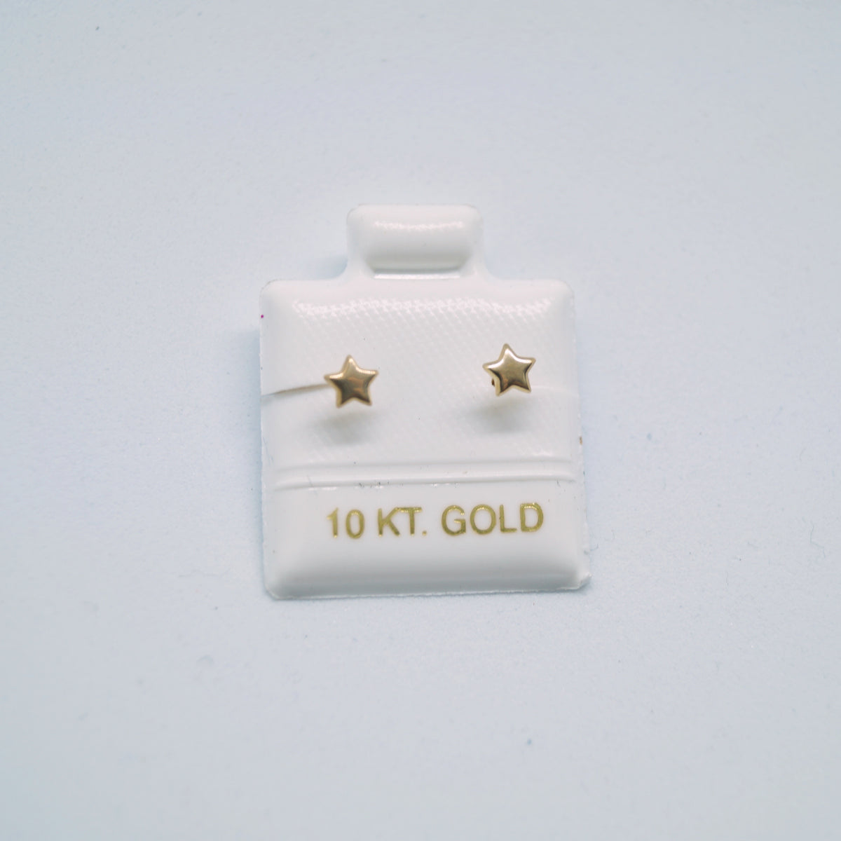 Arete estrella oro 10k