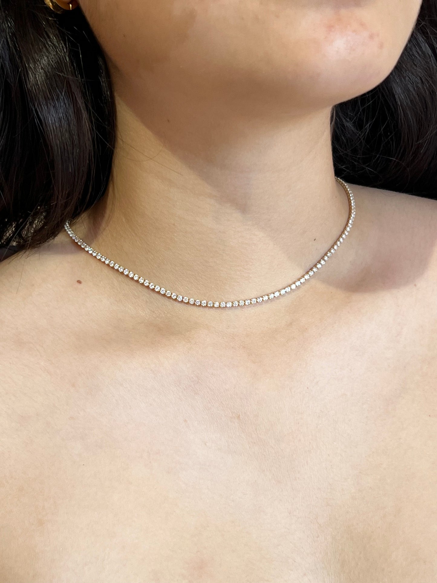 Collar zirconias